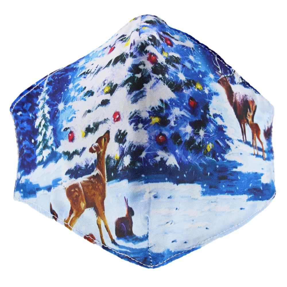 Zac's Alter Ego - Reindeers Around The Christmas Tree Masque - Masque buccal - Multicolore